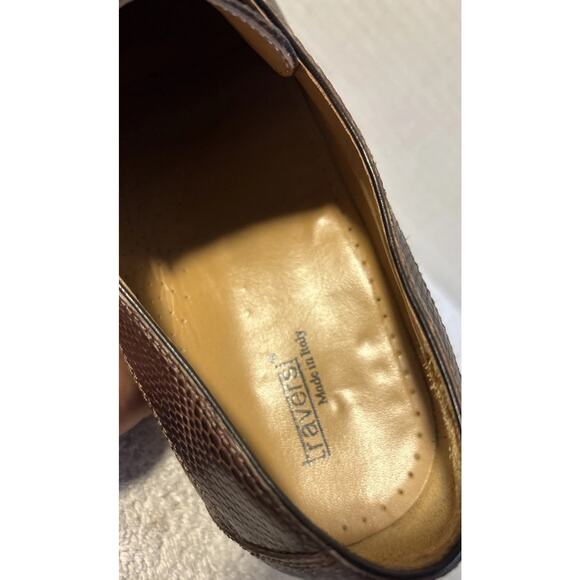 Traversi Genuine Tejus Lizard Skin Slip-Ons Size 13 M main image 7